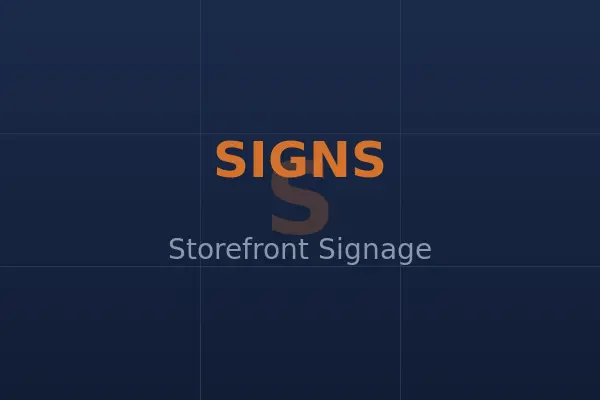 Custom monument sign