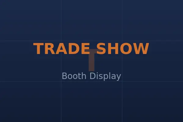 Trade show booth display
