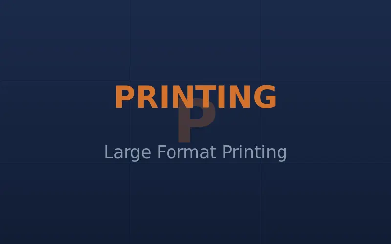 Banners & Large Format Printing